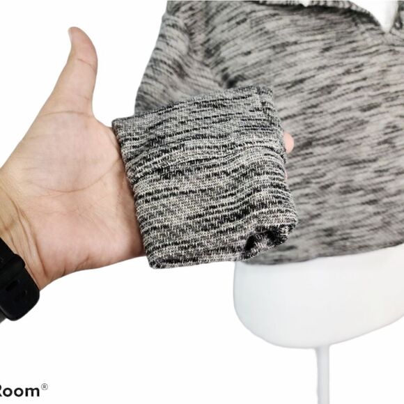 Anthropologie Saturday Sunday Cropped Tweed Hoodie - Picture 10 of 16